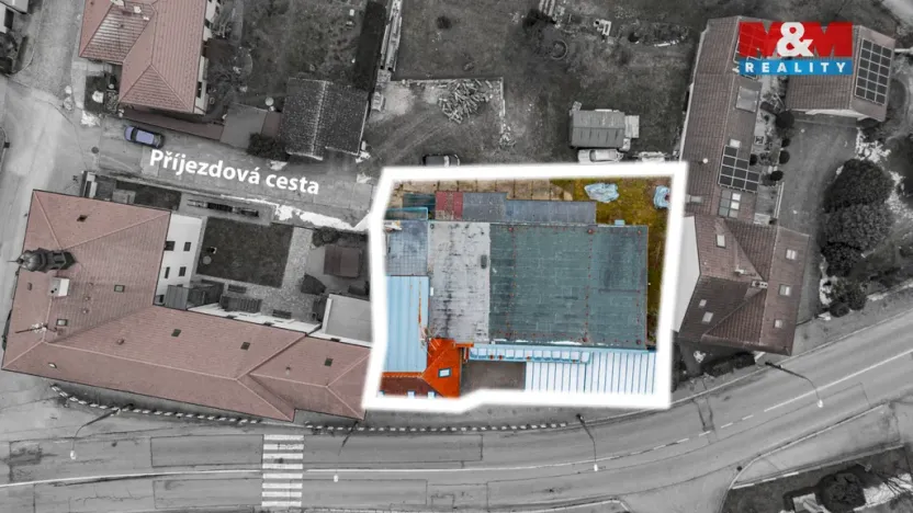 Prodej obchodního prostoru, Rudolfov, Třeboňská, 500 m2