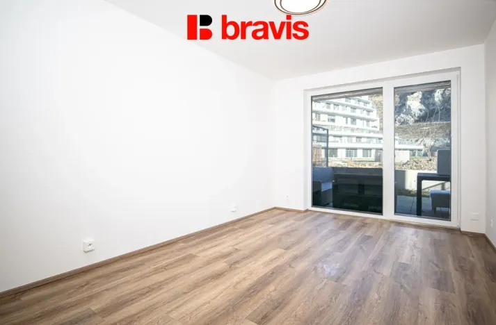 Pronájem bytu 2+kk, Brno - Komín, Bystrcká, 57 m2