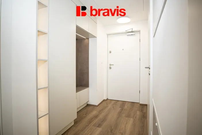 Pronájem bytu 2+kk, Brno - Komín, Bystrcká, 57 m2