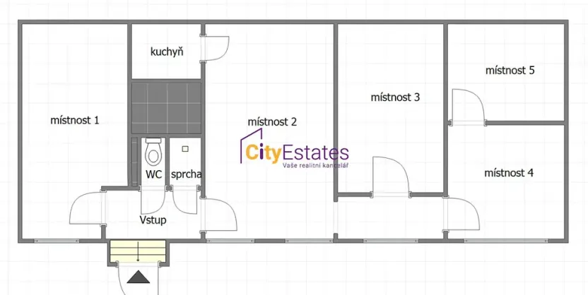 Pronájem ordinace, Praha - Nové Město, Jeruzalémská, 76 m2