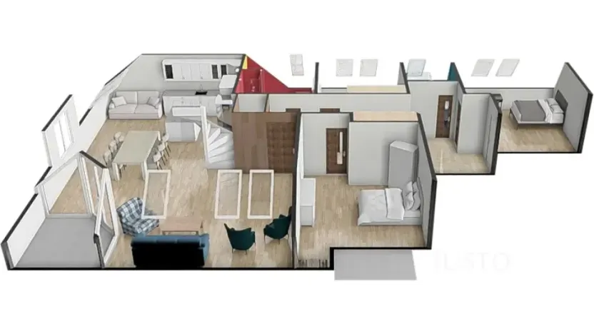 Prodej bytu 5+kk, Písek, Budějovická, 182 m2