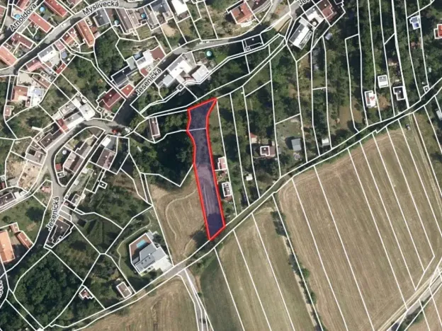Prodej pozemku pro bydlení, Olomouc, 1058 m2