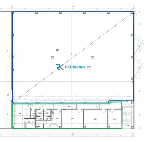 Pronájem skladu, Frýdek-Místek, Svazarmovská, 836 m2