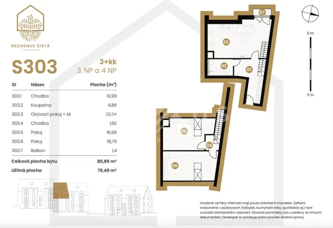 Prodej bytu 3+kk, Černý Důl, 80 m2