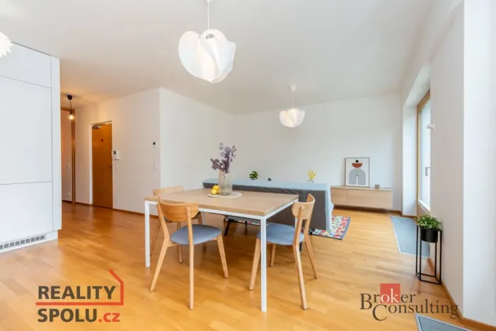 Pronájem bytu 3+kk, Praha - Karlín, Za Karlínským přístavem, 89 m2