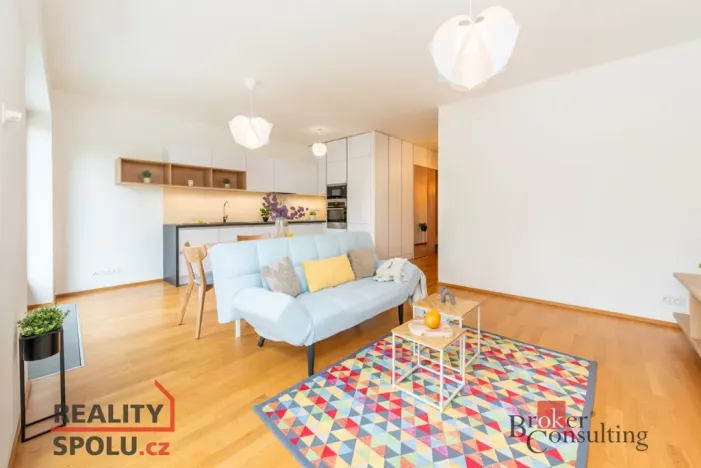 Pronájem bytu 3+kk, Praha - Karlín, Za Karlínským přístavem, 89 m2