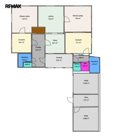 Prodej rodinného domu, Vysoké Veselí, 9. května, 86 m2