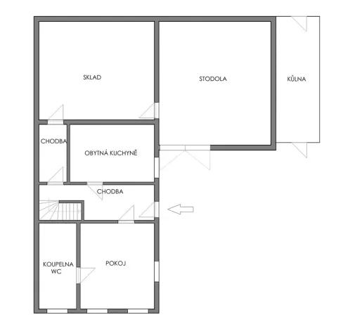 Prodej rodinného domu, Útvina, 360 m2