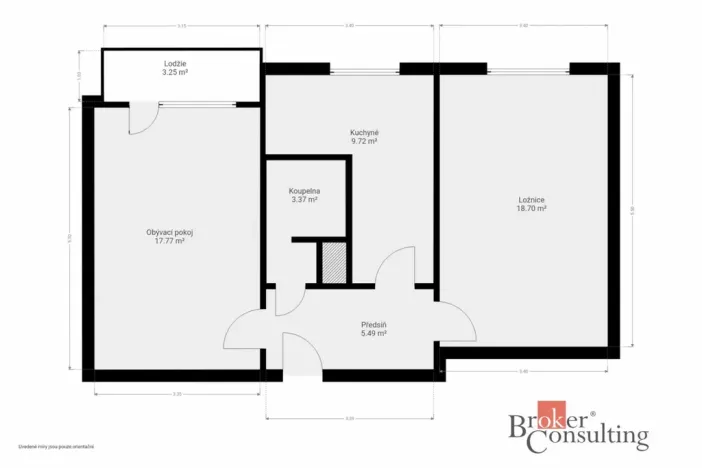 Pronájem bytu 2+1, Rokycany - Plzeňské Předměstí, Polní, 57 m2