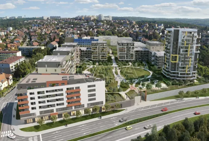 Pronájem bytu 2+kk, Praha - Modřany, K Vystrkovu, 70 m2