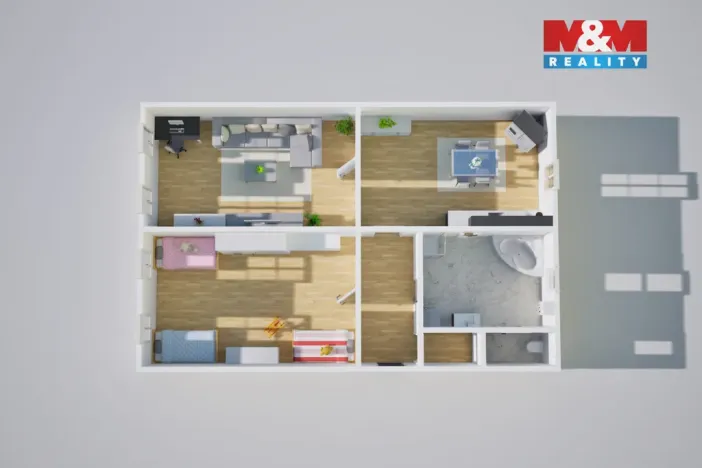 Prodej bytu 3+kk, Teplice, Duchcovská, 79 m2