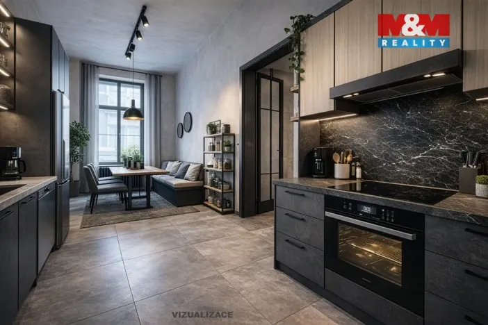 Prodej bytu 2+1, Praha, Karlínské náměstí, 102 m2