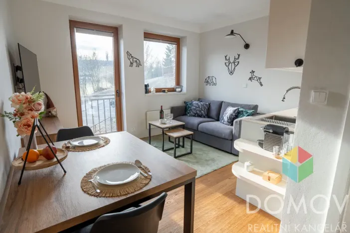 Prodej bytu 2+kk, Jablonec nad Jizerou - Bratrouchov, 36 m2