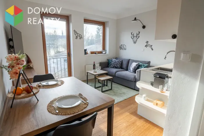 Prodej bytu 2+kk, Jablonec nad Jizerou - Bratrouchov, 36 m2