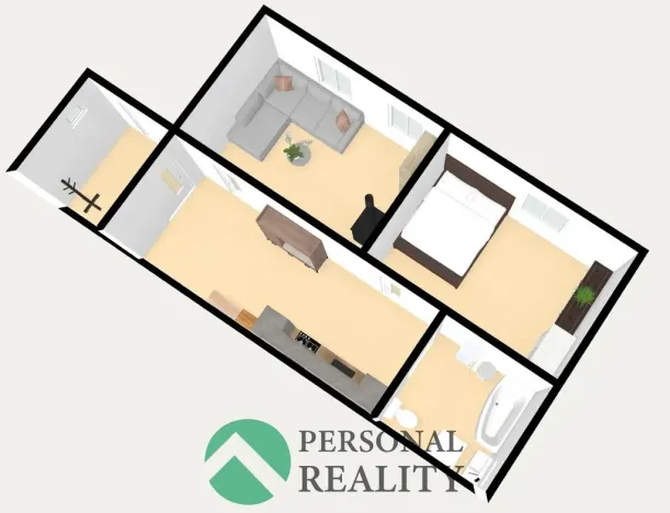 Prodej rodinného domu, Chlumec nad Cidlinou, Čelakovského, 44 m2