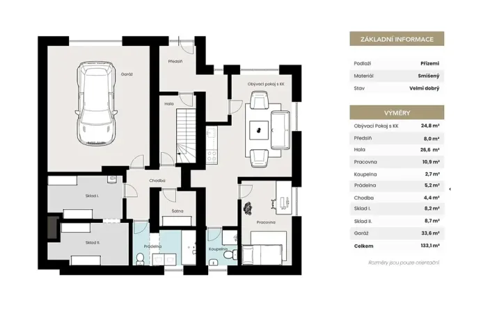 Prodej rodinného domu, Stráž, 320 m2
