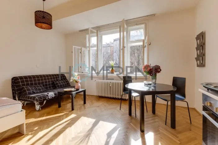 Pronájem bytu 1+kk, Praha - Nusle, Svatoslavova, 27 m2