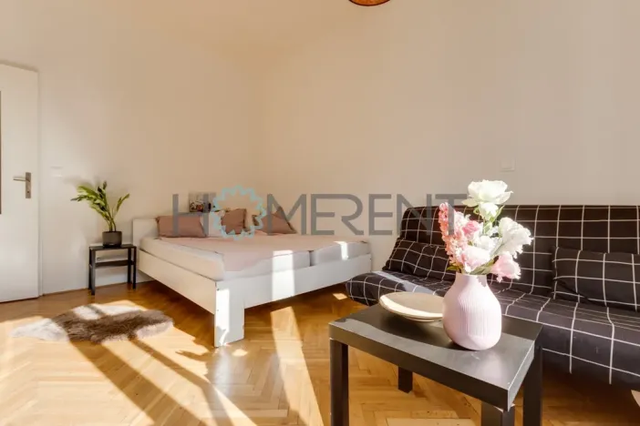 Pronájem bytu 1+kk, Praha - Nusle, Svatoslavova, 27 m2