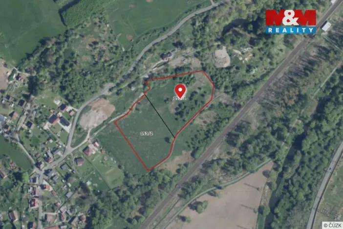 Prodej louky, Citice - Hlavno, 11904 m2