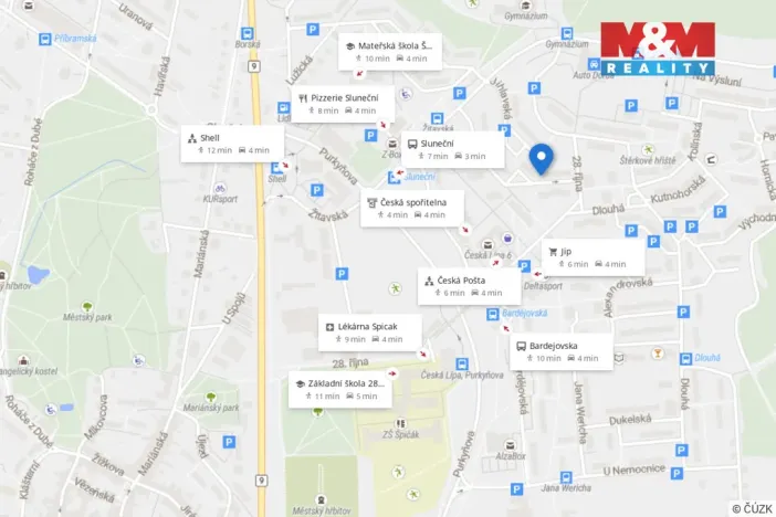 Pronájem bytu 3+1, Česká Lípa, Brněnská, 70 m2