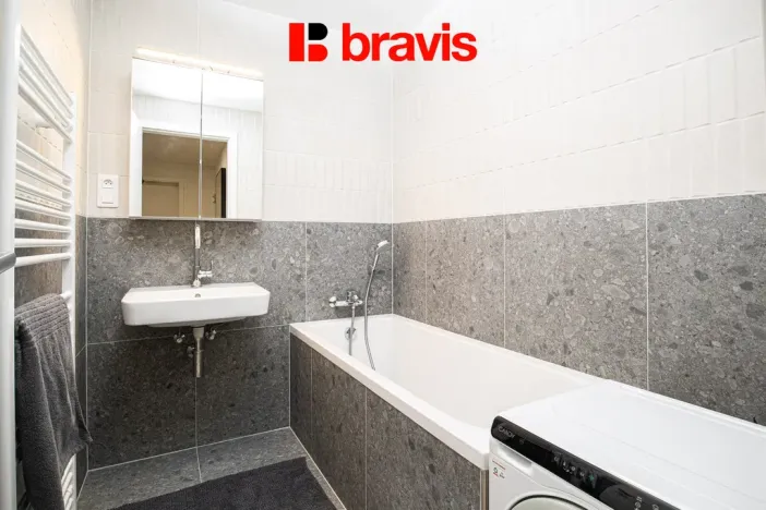 Pronájem bytu 2+kk, Brno - Zábrdovice, Bratislavská, 59 m2