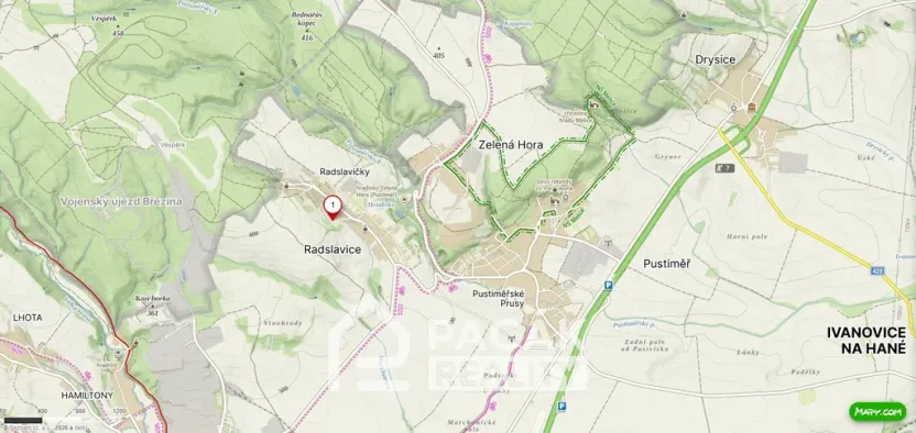 Prodej louky, Radslavice, 11368 m2