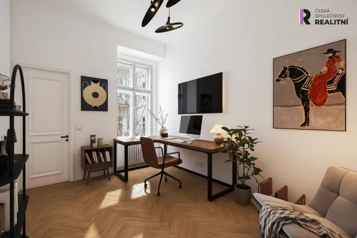 Prodej bytu 3+1, Praha - Smíchov, Kroftova, 94 m2