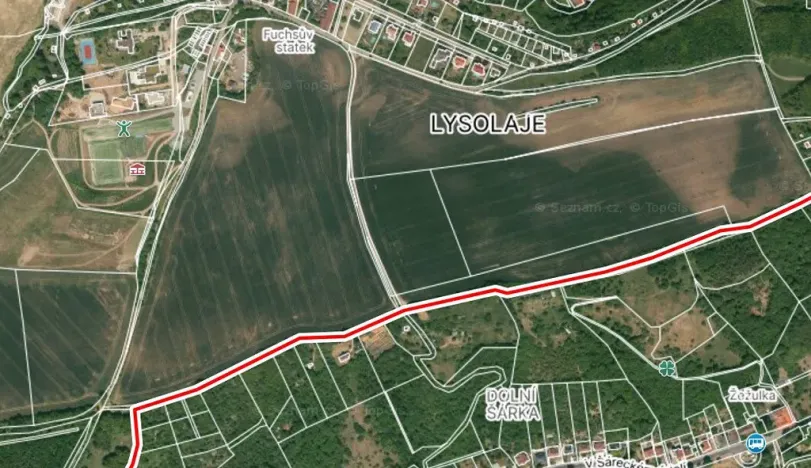 Prodej pole, Praha - Lysolaje, 17536 m2