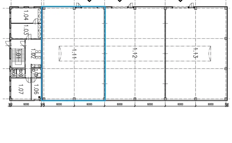 Pronájem skladu, Brno, Hněvkovského, 225 m2