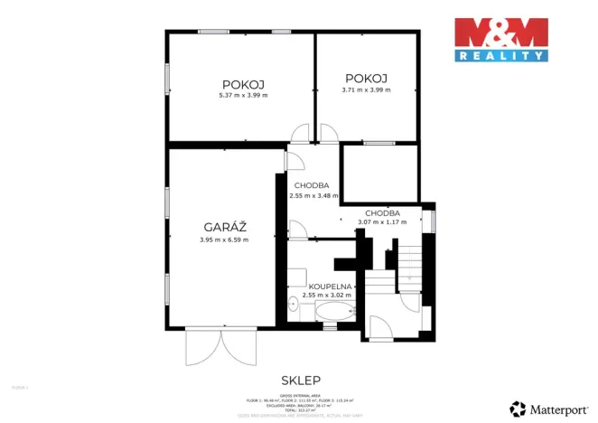 Prodej rodinného domu, Ostrava - Proskovice, Kalužní, 262 m2