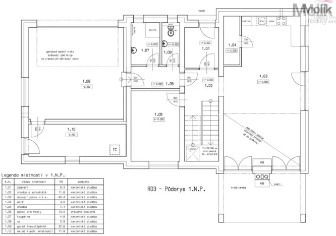 Prodej rodinného domu, Peruc - Telce, Na Skokanu, 353 m2