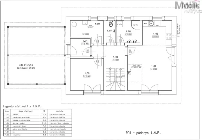 Prodej rodinného domu, Peruc - Telce, Na Skokanu, 294 m2