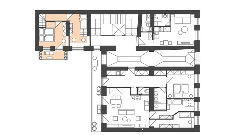 Prodej bytu 3+kk, Praha - Košíře, Holečkova, 67 m2