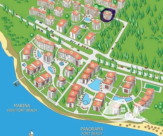 Prodej bytu 2+kk, Sveti Vlas, Bulharsko, 60 m2
