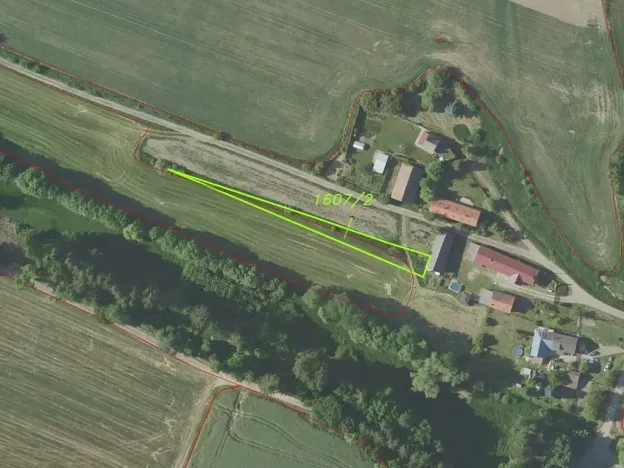 Dražba louky, Trhový Štěpánov, 705 m2