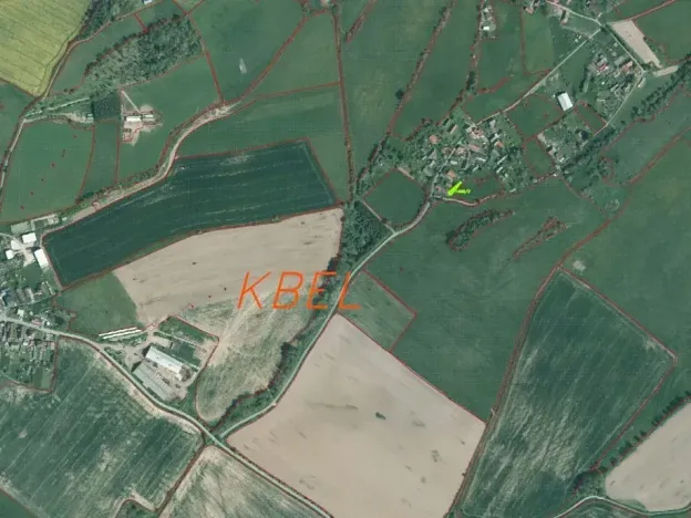 Dražba pozemku, Kbel, 90 m2