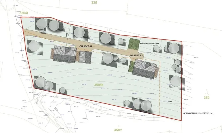 Prodej pozemku pro bydlení, Dolní Dvůr, 2600 m2