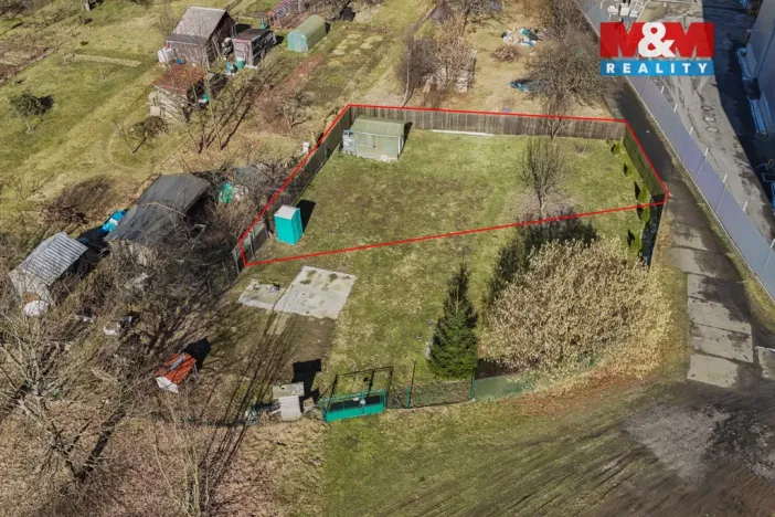 Prodej zahrady, Krásná, 285 m2