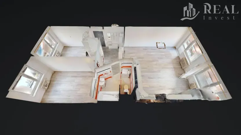 Pronájem bytu 3+kk, Most, Jana Kříže, 76 m2