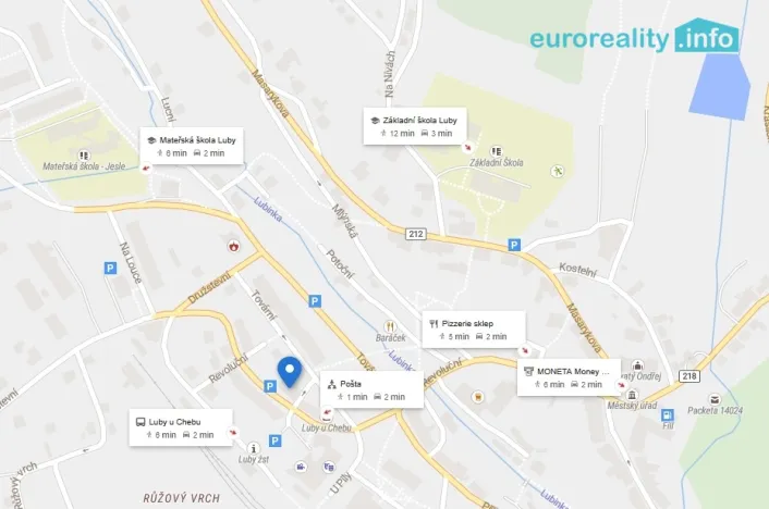 Pronájem bytu 3+kk, Luby, Revoluční, 58 m2