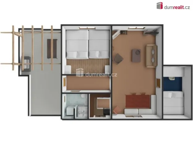 Prodej chaty, Křečovice - Živohošť, 60 m2