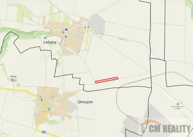Prodej pole, Lešany, 15035 m2