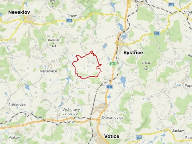 Prodej pole, Bystřice - Drachkov, 22367 m2