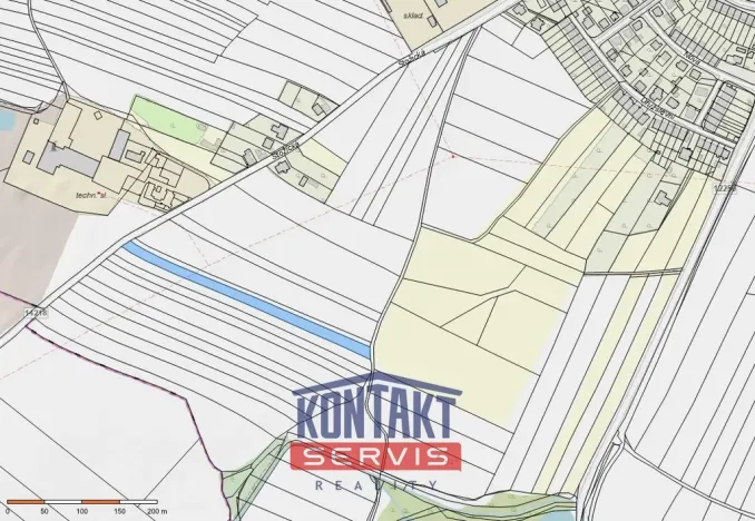 Prodej pole, Vodňany, Stožická, 4565 m2