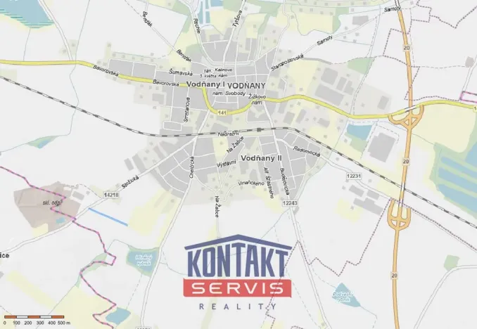 Prodej pole, Vodňany, Stožická, 4565 m2