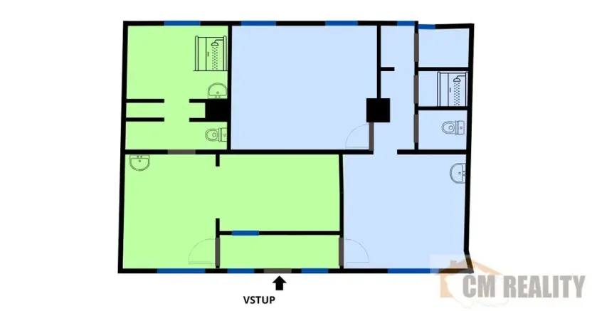 Pronájem ordinace, Prostějov, Bulharská, 99 m2