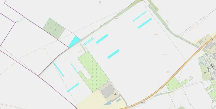 Prodej pole, Hrušky, 39415 m2