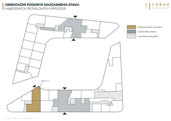 Pronájem ordinace, Ostrava, 28. října, 230 m2