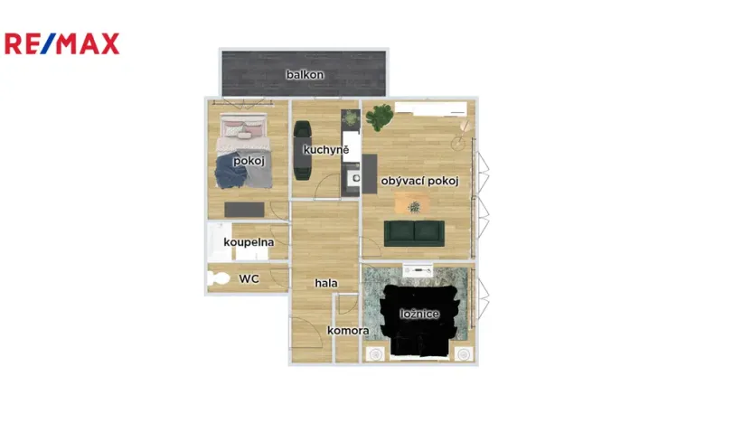 Prodej bytu 3+1, Dobruška, Družstevní, 69 m2