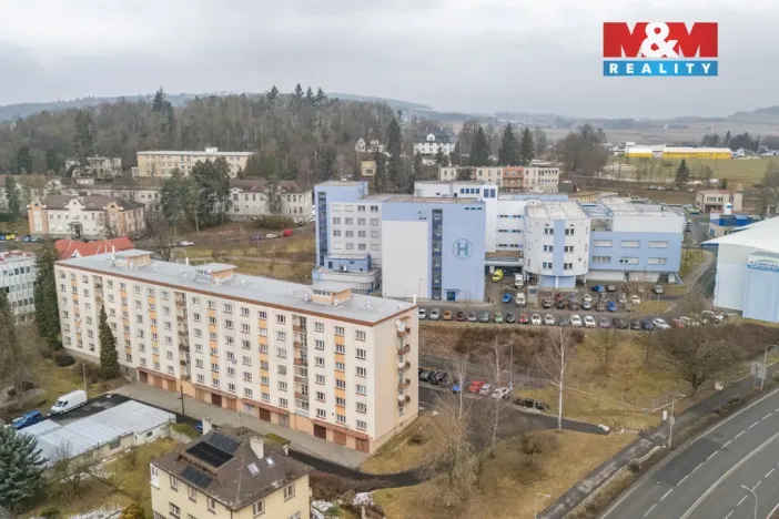 Pronájem bytu 1+1, Klatovy - Klatovy II, Pod Nemocnicí, 39 m2